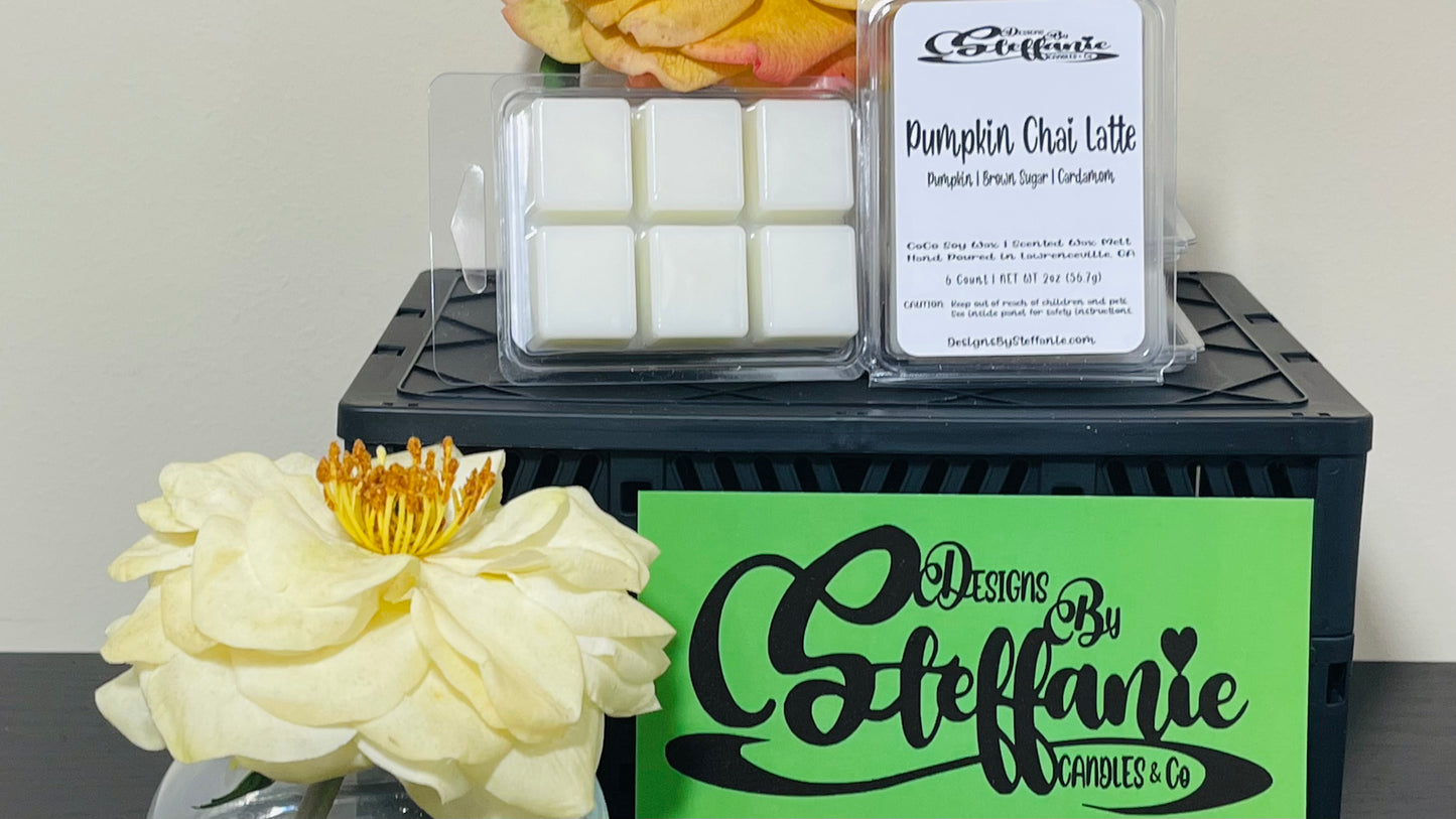 Pumpkin Chai Latte | Luxury Coconut Soy Wax Melt