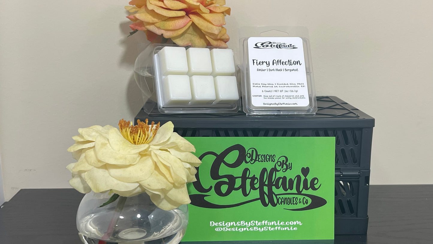 Fiery Affection | Luxury Coconut Soy Wax Melt